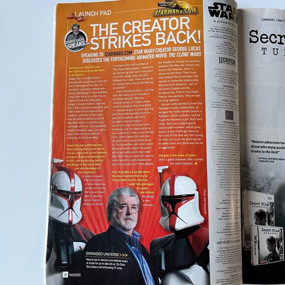 Star Wars Insider Issue #102 (Subscriber Yoda Cover) - Picture 3 of 5